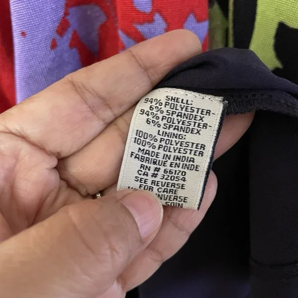 Anthropologie Ranna Gill Sabatina Mini Dress Stretch Boho Party Artsy Sz SP B20 - Picture 6 of 9